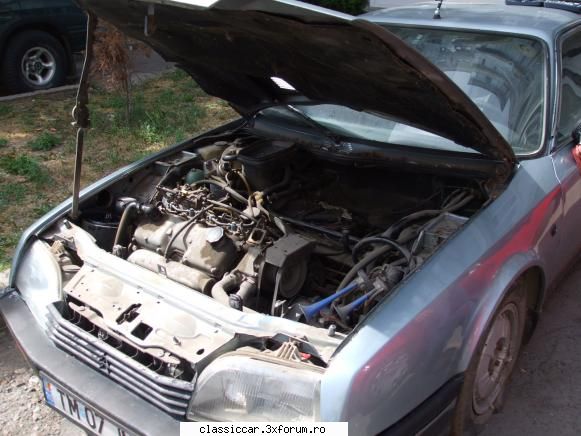 Clasice din Timisoara - Citroen CX 2.5 TD motorul functioneaza, interior - Am vazut prin Romania