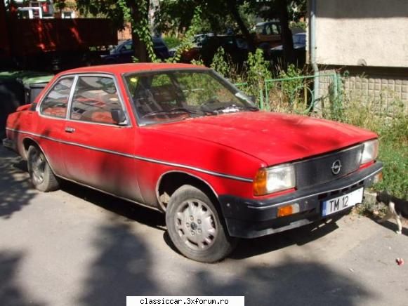 Clasice din Timisoara - opel ascona coupe - Am vazut prin Romania