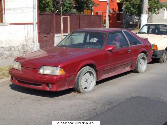 Clasice din Timisoara - ford mustang gt - Am vazut prin Romania