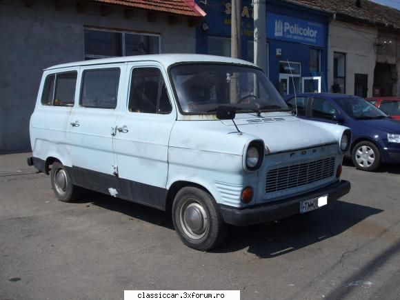 Clasice din Timisoara - ford transit, primele modele - Am vazut prin Romania