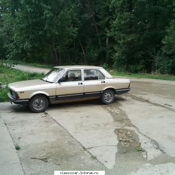 Clasice din Timisoara - Si, vazut mai demult, un Fiat 132 - Am vazut prin Romania