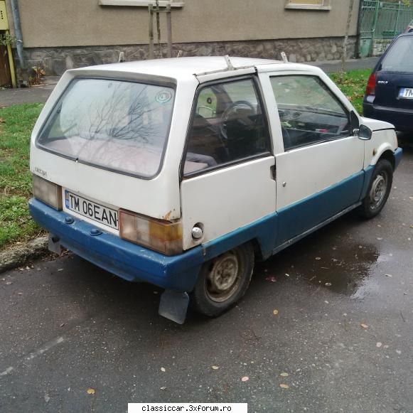 Clasice din Timisoara - Lastun de tabla (cred), parea sa fie folosit - Am vazut prin Romania