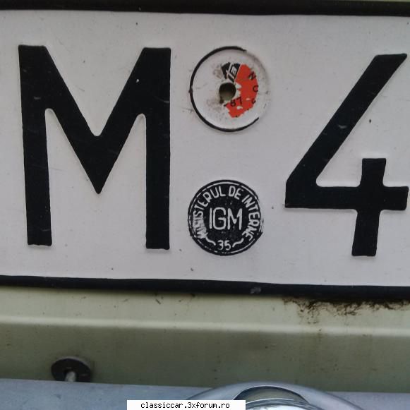 Clasice din Timisoara - Si detaliu nr. Inmatriculare - Am vazut prin Romania