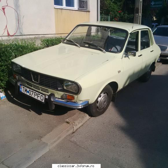 Clasice din Timisoara - O Dacie 13OO fara vipusca, in stare originala, cu - Am vazut prin Romania