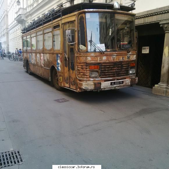 Clasice din Timisoara - Si un Saviem SC10, venit cu thespienii pe la - Am vazut prin Romania