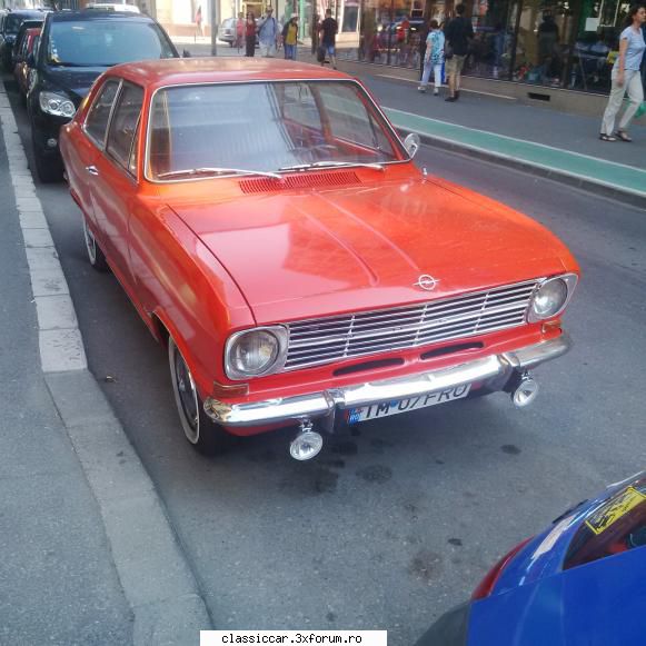 Clasice din Timisoara - Si nu ma pot abtine, inca una cu Kadett-ul B - Am vazut prin Romania