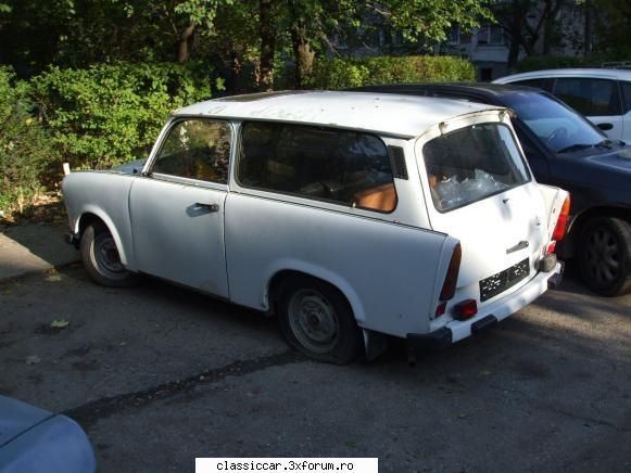 Clasice din Timisoara - trabi fara numere - Am vazut prin Romania