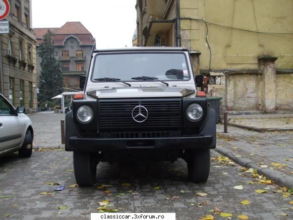 Clasice din Timisoara - Mercedes G din anii '80 - Am vazut prin Romania