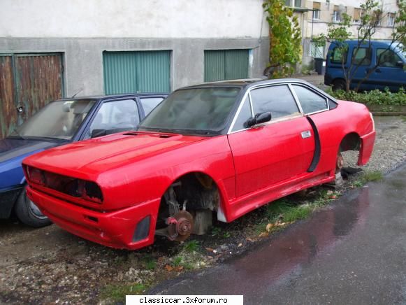 Clasice din Timisoara - Lancia Beta pregatita de restaurare sau - Am vazut prin Romania