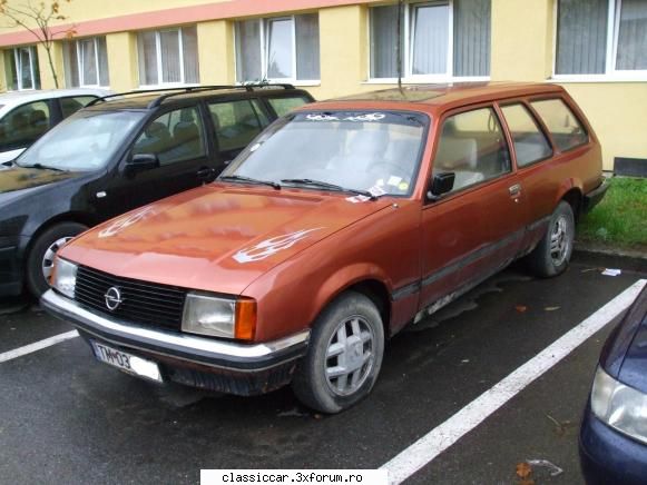 Clasice din Timisoara - Opel Rekord Caravan cu 2 usi cat de rar poate sa - Am vazut prin Romania
