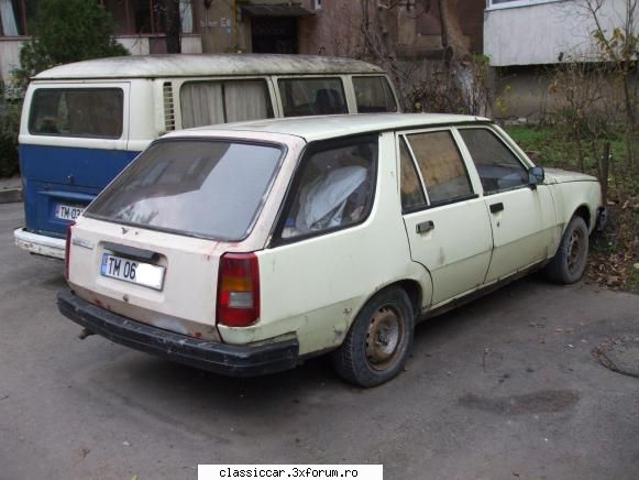 Clasice din Timisoara - Renault 18 break - Am vazut prin Romania