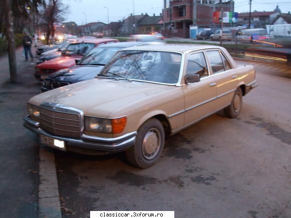 Clasice din Timisoara - Mercedes SE varianta europeana - Am vazut prin Romania