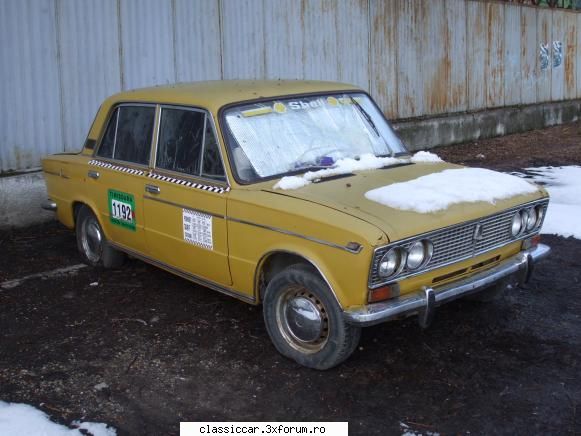 Clasice din Timisoara - Lada fost taxi in Timisoara, acum abandonata - Am vazut prin Romania