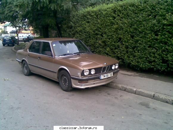 Clasice din Timisoara - un E28 frumusel care inca se vede pe strazi - Am vazut prin Romania