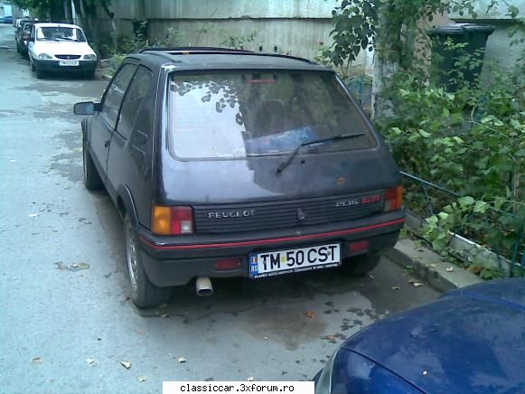 Clasice din Timisoara - nu credeam sa mai gasesc un un Peugeot 205 GTi - Am vazut prin Romania