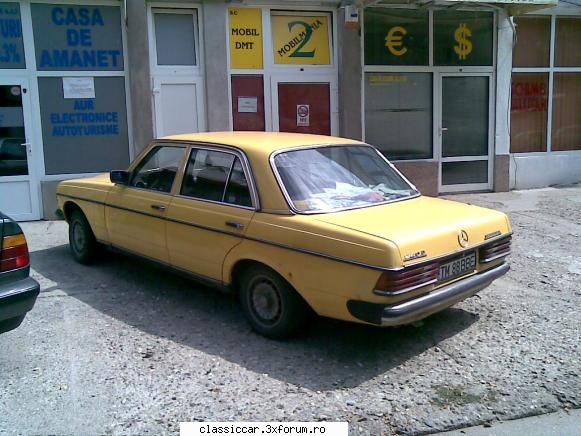 Clasice din Timisoara - inca o Cobrita 240D, automatica pe deasupra, rare - Am vazut prin Romania