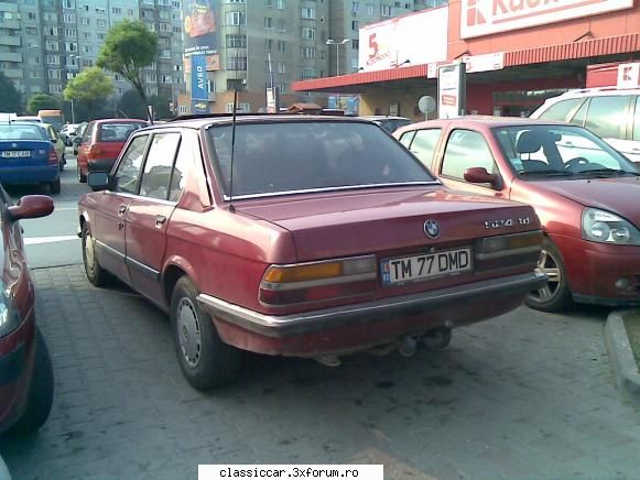 Clasice din Timisoara - inca un E28, 2.4TD, perfect functional, economic - Am vazut prin Romania