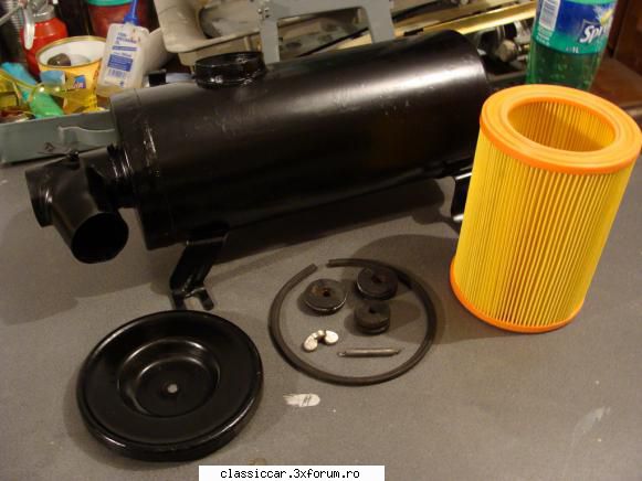 Clementina, Dacia 1300 din 1979 - Si cutia de filtru e gata. Filtrul e nou - Reconditionari si Restaurari