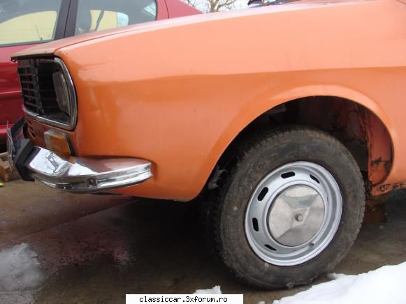 Clementina, Dacia 1300 din 1979 - Am montat doar rotile pe fata. N-a iesit - Reconditionari si Restaurari