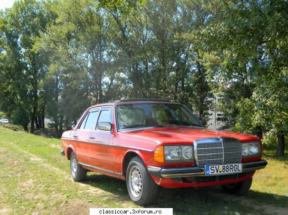 Cobra rosie - Mercedes W diesel an km. Asa cum arata in poze am - Prezentare masini