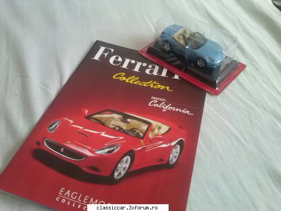 Colectia Ferrari - A aparut azi Nr 4 din Colectia Ferrari cu macheta - Modelism si machetute