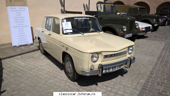 Colectia Mea - Dacia ? Dacia 1100 la Concursul De Eleganta Targu - Prezentare masini