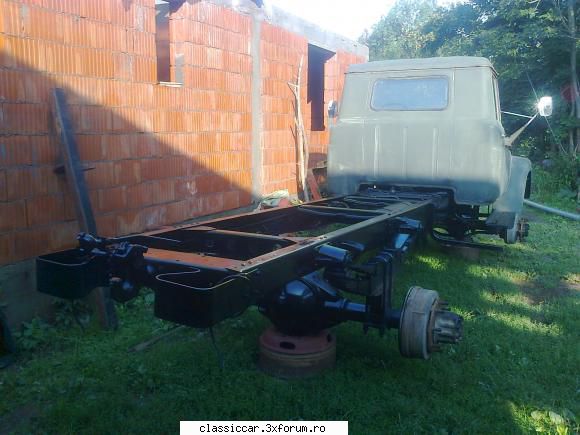 Colectia de SR-uri - Am vopsit cu negru sasiul puntile - Coltul camionagiului si tractoristului oldtimerist