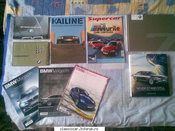 Colectia mea - era sa uit partea de hartie :) reviste BMW - Modelism si machetute