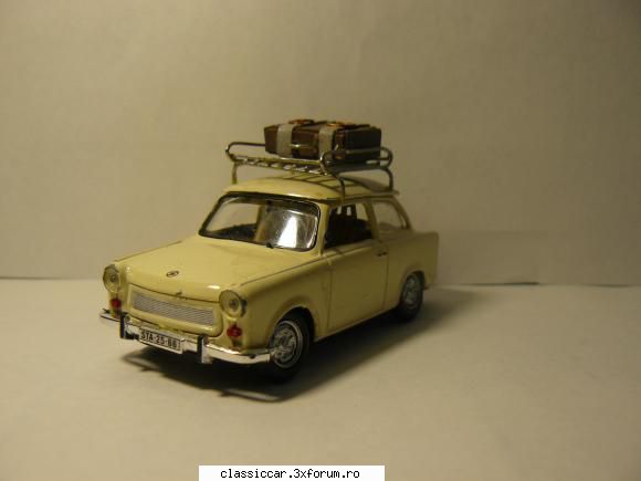 Colectia mea! - Trabant 601 DeAgostini modificat - Modelism si machetute