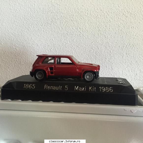 Colectia mea de machete Renault 5 - 5. Renault 5 Maxi Turbo scara 1/43 - Modelism si machetute