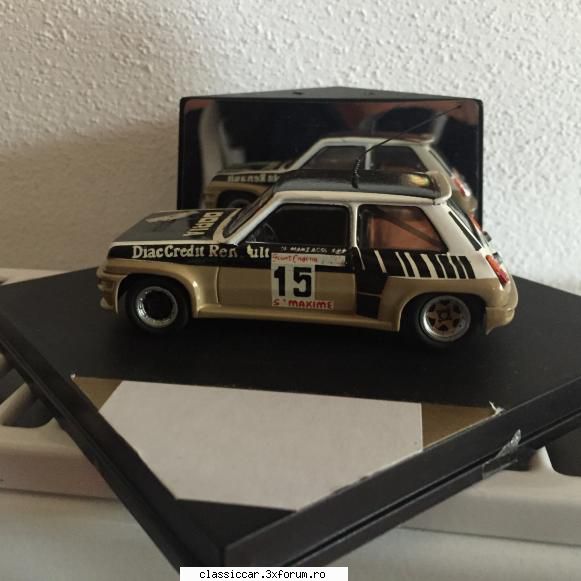 Colectia mea de machete Renault 5 - 6. Renault 5 Turbo scara 1/43 - Modelism si machetute