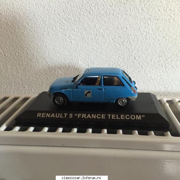 Colectia mea de machete Renault 5 - 9. Renault 5 France Telecom scara 1/43 - Modelism si machetute
