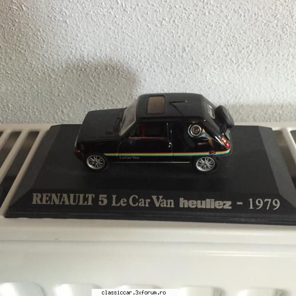 Colectia mea de machete Renault 5 - 10. Renault 5 Le Car Van Heuliez 1979 scara 1/43 - Modelism si machetute