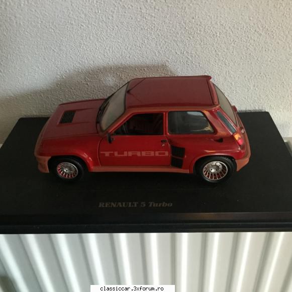 Colectia mea de machete Renault 5 - 14. Renault 5 Turbo scara 1/18 - Modelism si machetute