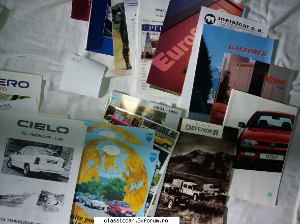 Colectie pliante SAB 1995 - Liviu-Florin - Vanzari- cumparari carti si reviste auto