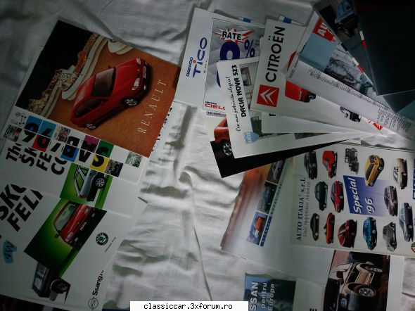 Colectie pliante SAB 1996 - Liviu-Florin - Vanzari- cumparari carti si reviste auto
