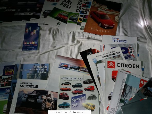 Colectie pliante SAB 1996 - Liviu-Florin - Vanzari- cumparari carti si reviste auto