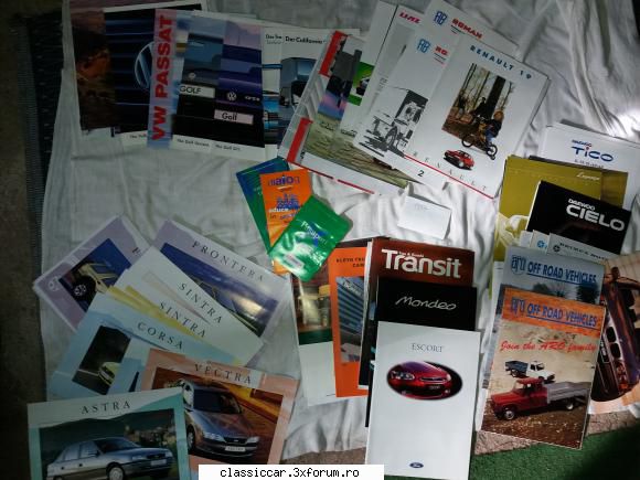 Colectie pliante SAB 1997 - Colectie pliante SAB 1997 Pret 150 lei - Vanzari- cumparari carti si reviste auto