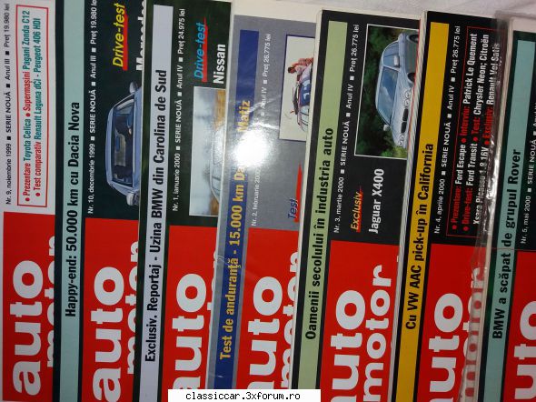 Colectie reviste AMS - Liviu-Florin - Vanzari- cumparari carti si reviste auto