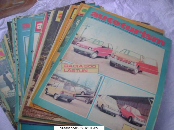Colectie reviste Autoturism - dacia - Vanzari- cumparari carti si reviste auto