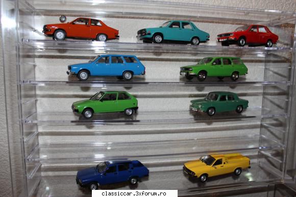 Collectia mea - Legende auto din Europa de est - si machetele in vitrine - Modelism si machetute