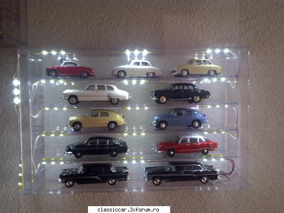 Collectia mea - Legende auto din Europa de est - cabluri groase, lumina non-omogena - Modelism si machetute