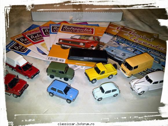 Collectia mea - Legende auto din Europa de est - Unele dintre cele adaugate recent la - Modelism si machetute