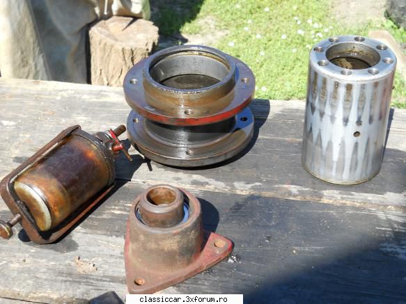Combina romaneasca C 70 - Demontat total variatorul, pus - Coltul camionagiului si tractoristului oldtimerist