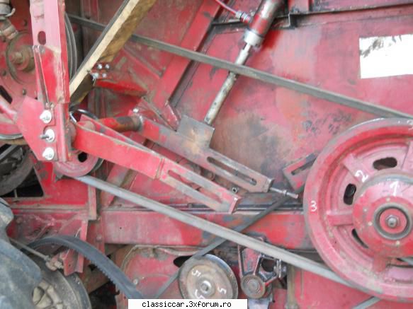Combina romaneasca C 70 - montat suportul de la - Coltul camionagiului si tractoristului oldtimerist
