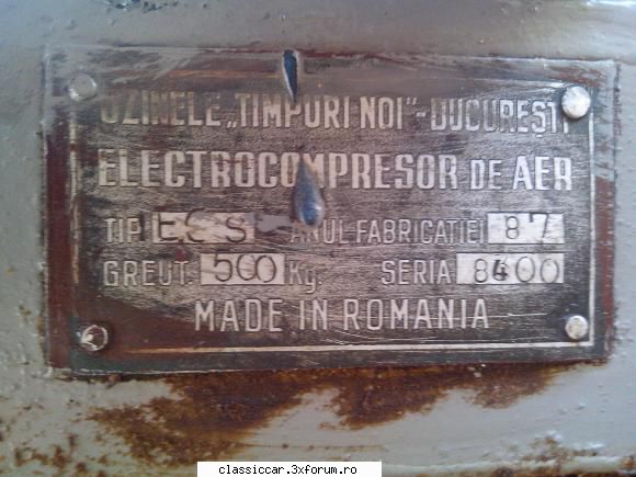 Compresor Timpuri Noi - Daca cineva are orice fel de documentatie sau - Scule si dispozitive