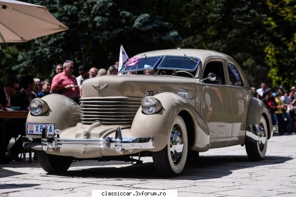 Concursul de eleganta Sinaia 27 iunie - �Best of Show� CORD 812 CUSTOM BEVERLY (1937) - Arhiva evenimente 2015