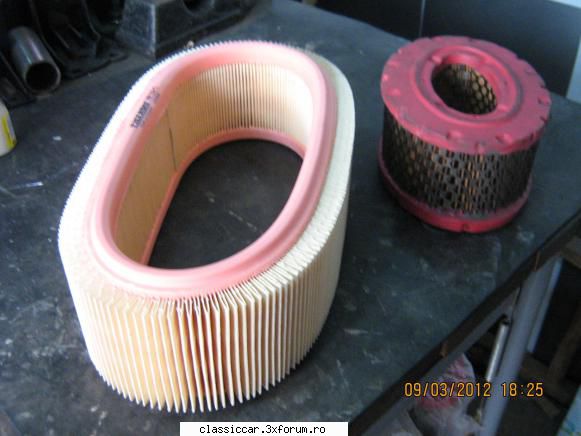 Confectionare element filtru aer - Se cauta un elem. filtru aer care sa aiba - Coltul Tehnic