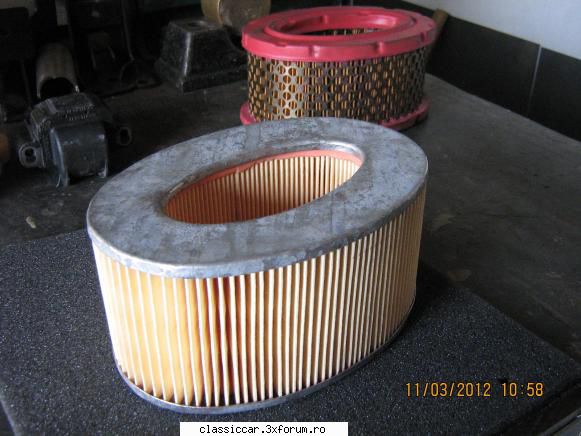 Confectionare element filtru aer - La asamblare se va pune pe fiecare capat cate o - Coltul Tehnic