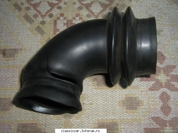 Cot cauciuc filtru aer-carb. - Asa arata (pentru un diametru interior la capete - Coltul Tehnic